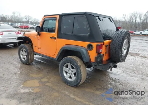 2012 Jeep Wrangler Rubicon из США, поврежденный, VIN 1C4BJWCGXCL287173